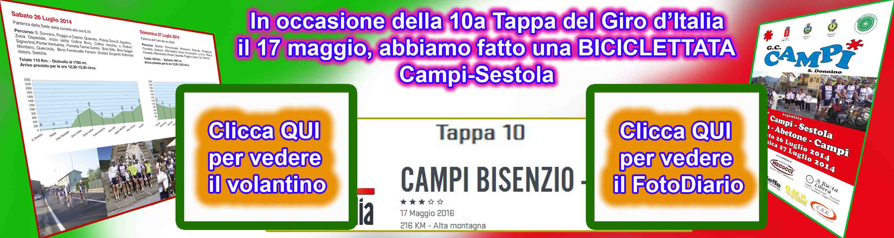 Banner BICICLETTATA Campi_Sestola_2016