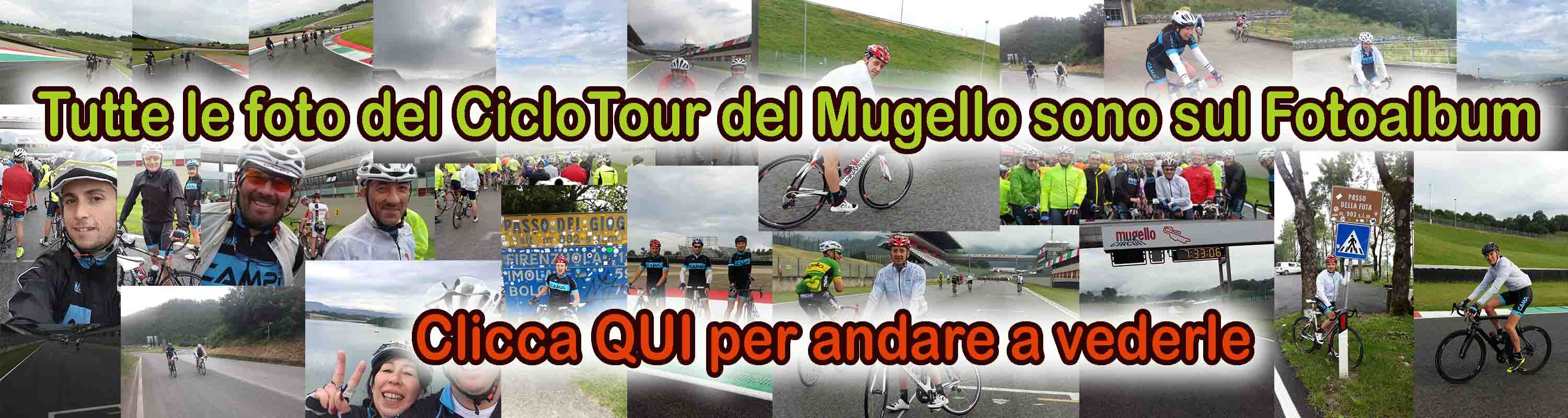 Banner per Link a Fotoalbum per CicloTour del Mugello 2016